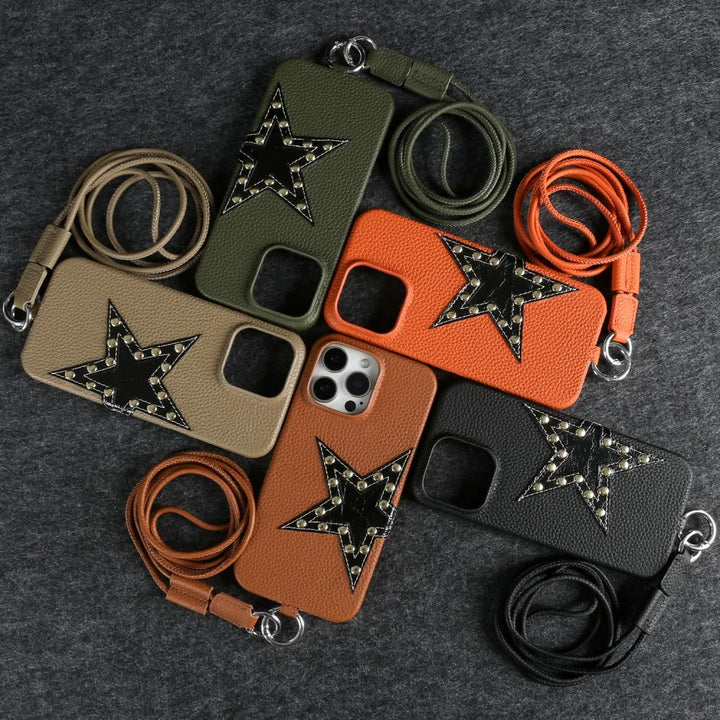 Rock Star Genuine Leather Case