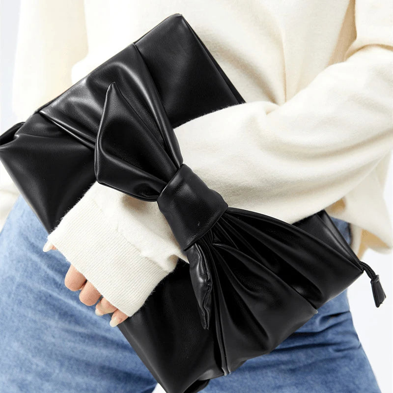 Cabata Bow Leather Bag