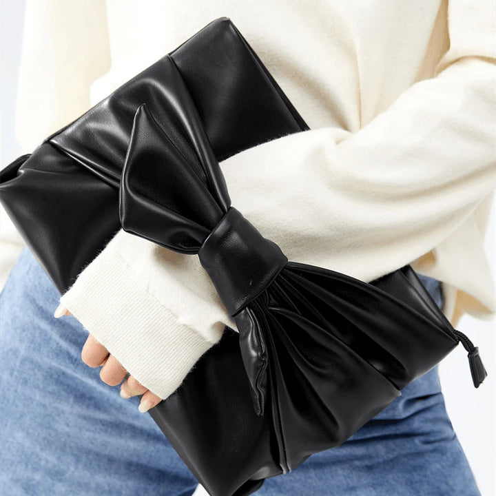 Cabata Bow Leather Bag