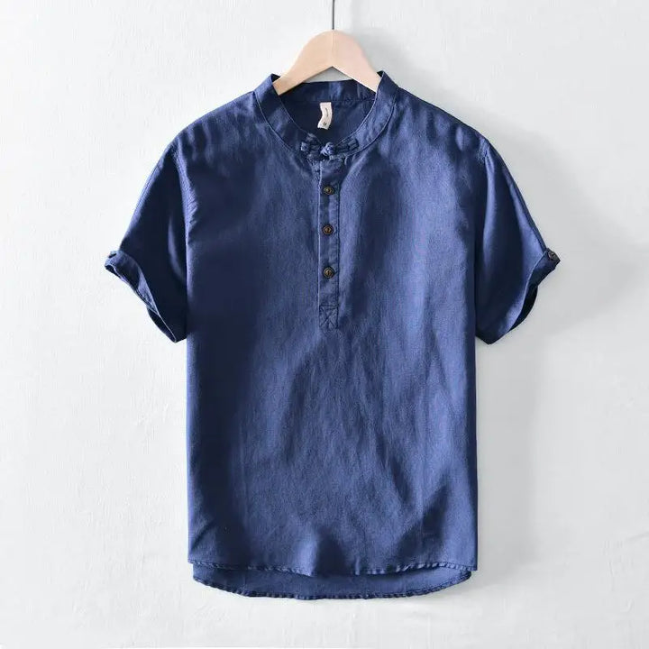 Horizon Cotton-Linen Shirt