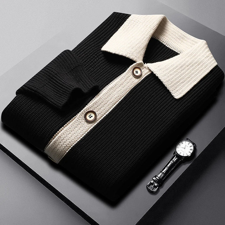 Jackson Two-Tone Cardigan