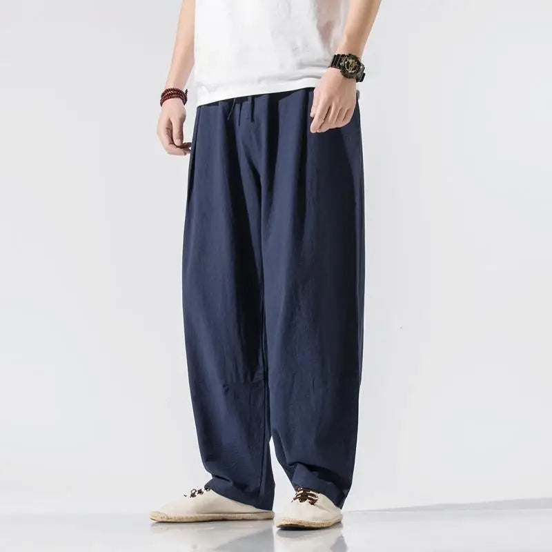Terrace Cotton Linen Trousers