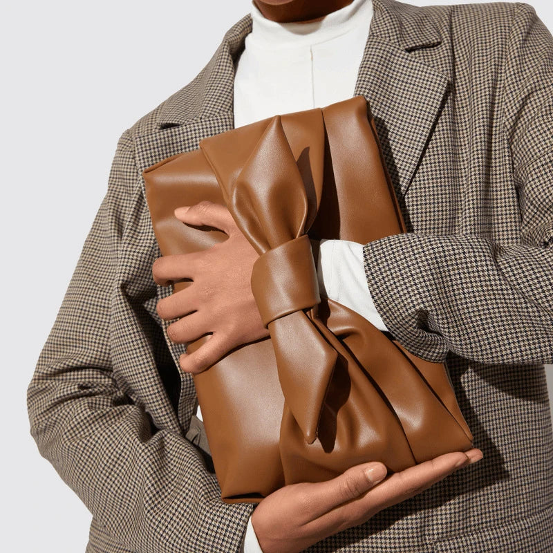 Cabata Bow Leather Bag