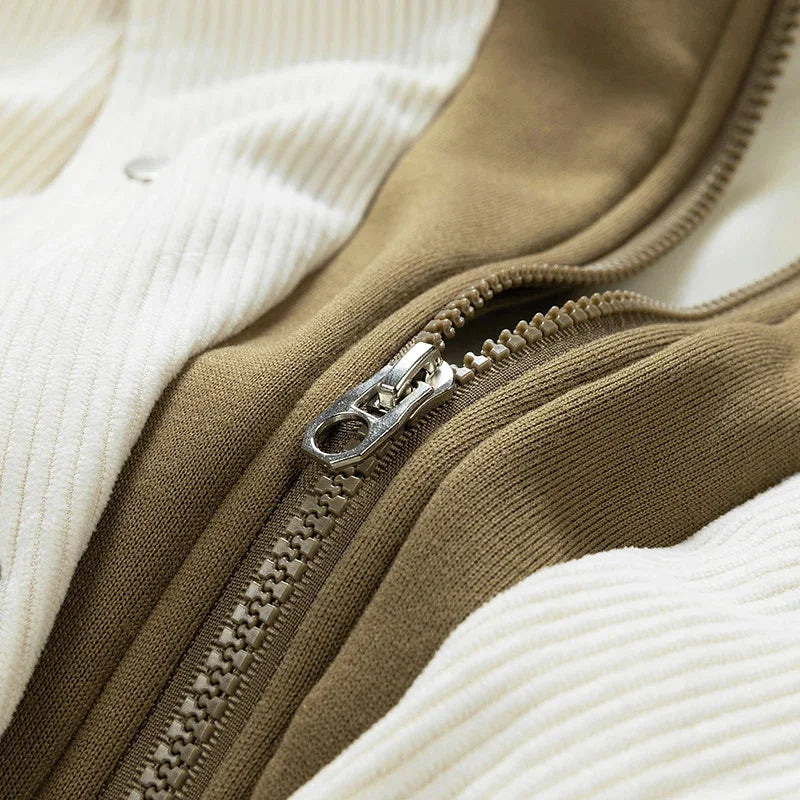 Angelo Corduroy Hooded Jacket
