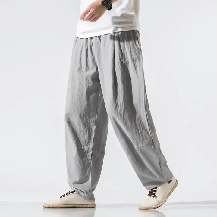 Terrace Cotton Linen Trousers