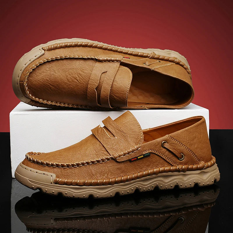 Senna Genuine Leather Loafers