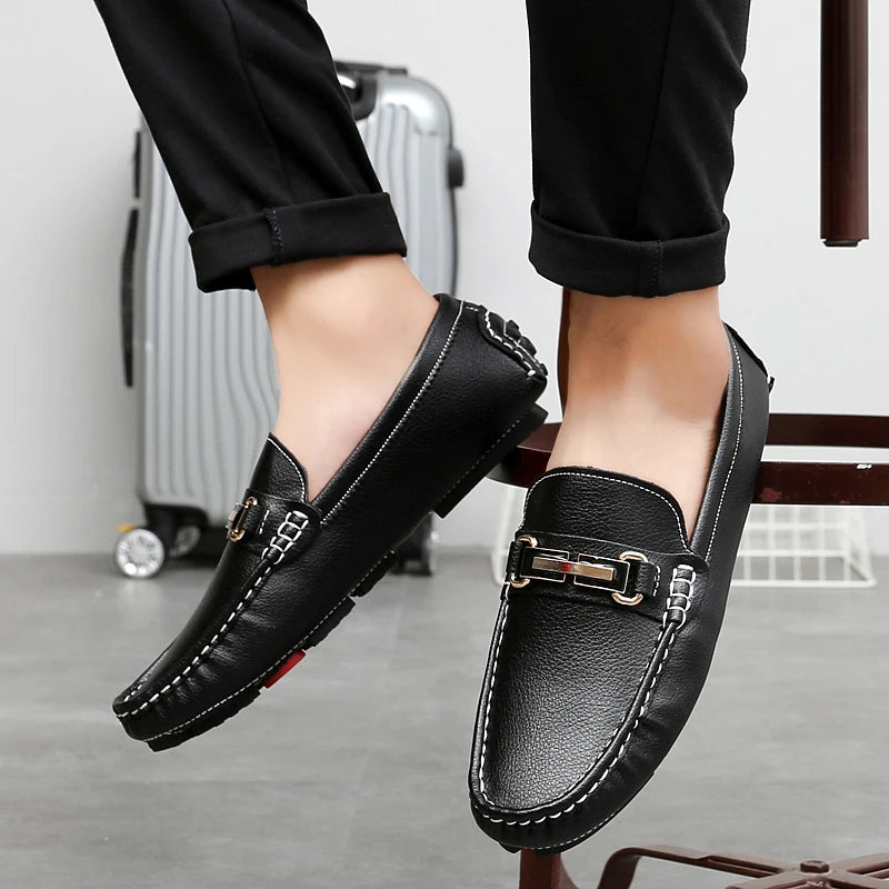 Langford Genuine Leather Loafers