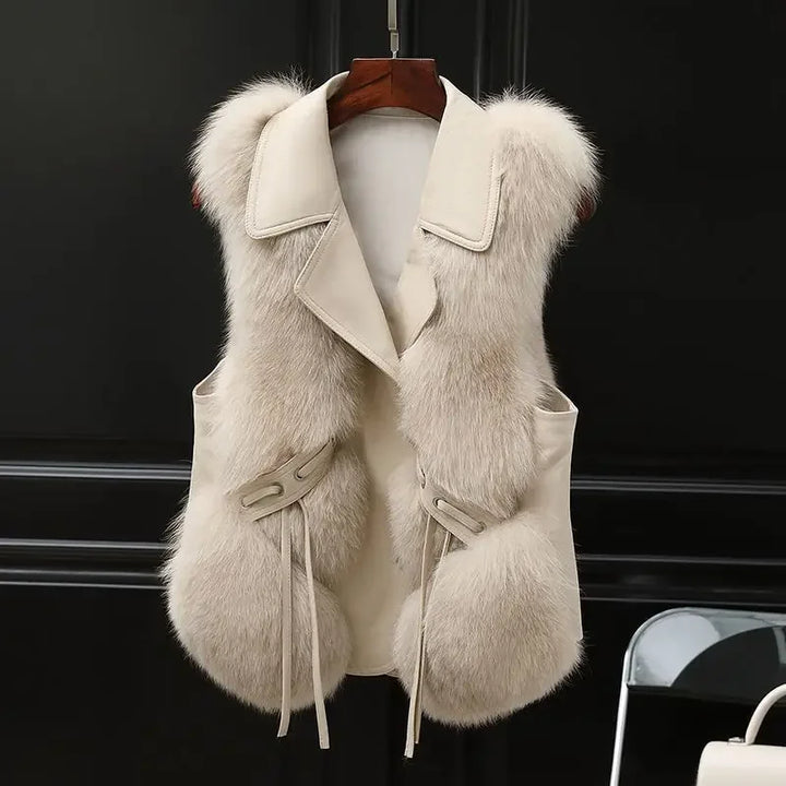 Antonia Fur Coat Vest