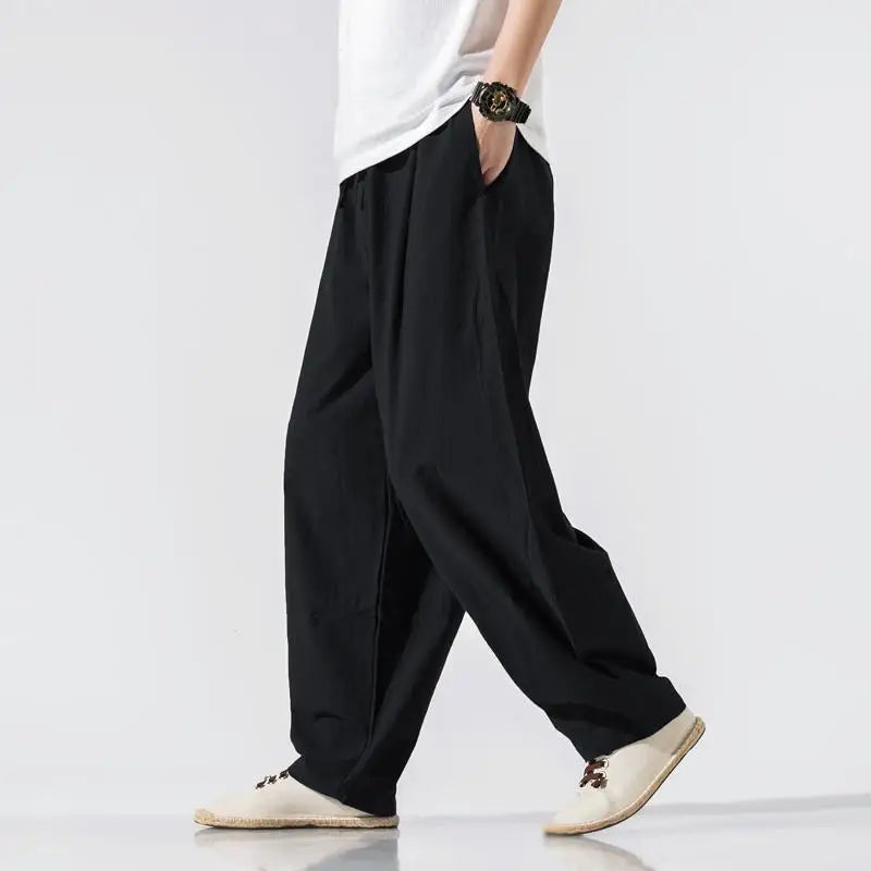 Terrace Cotton Linen Trousers