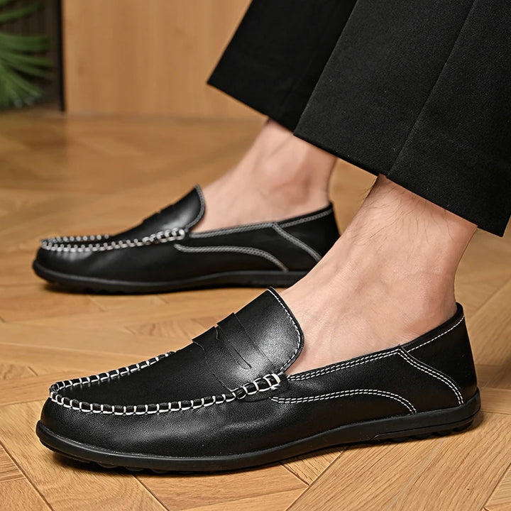 Sterling Genuine Leather Loafers