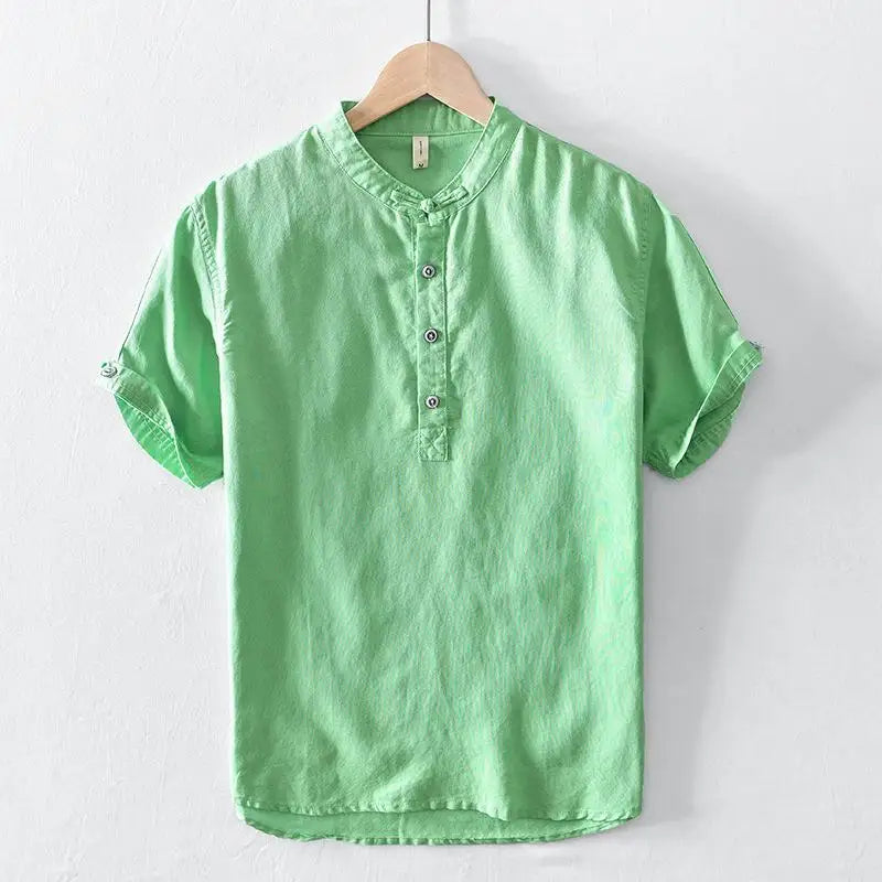 Horizon Cotton-Linen Shirt