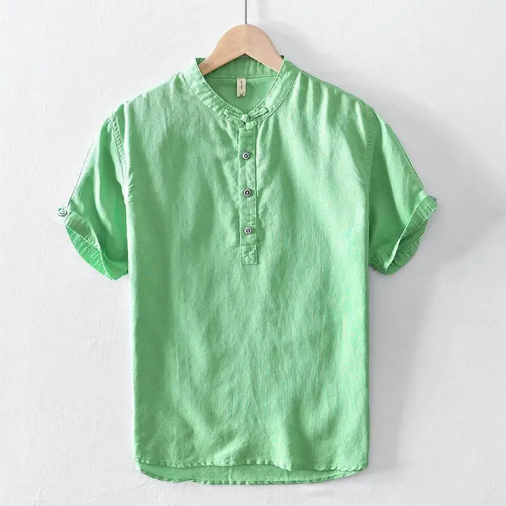Horizon Cotton-Linen Shirt