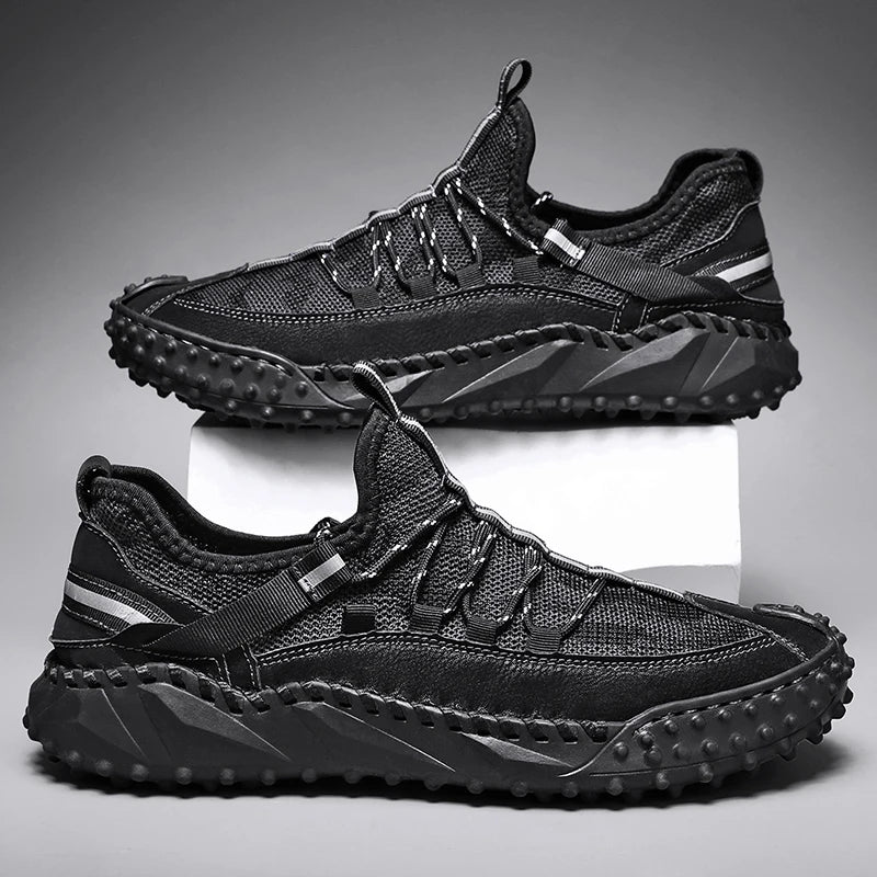 Ridgetrek Genuine Leather Sneakers