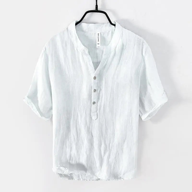Cove Short Sleeve Linen Shirt