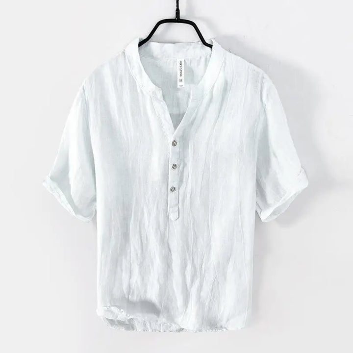 Cove Short Sleeve Linen Shirt