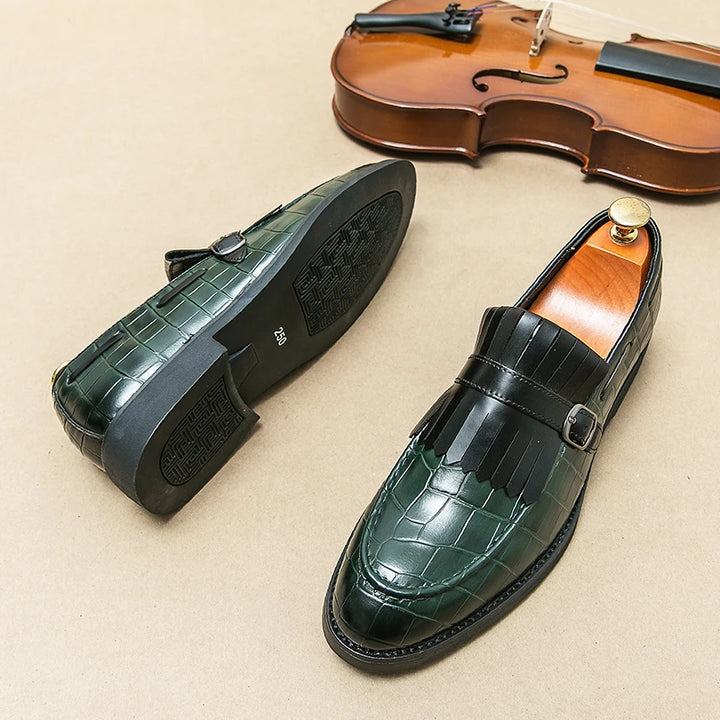 Caden Fringe Loafers