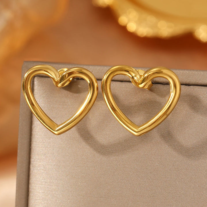 Ellora Heart Earrings