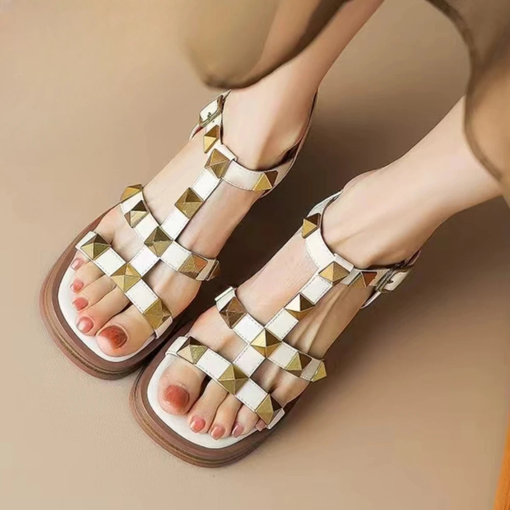 Roma Stud Sandals