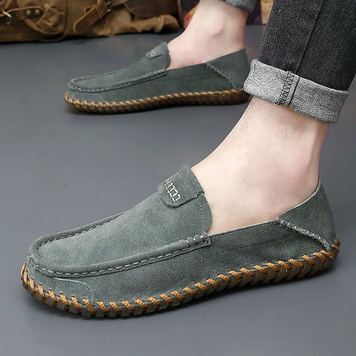 Alberto Genuine Suede Loafers
