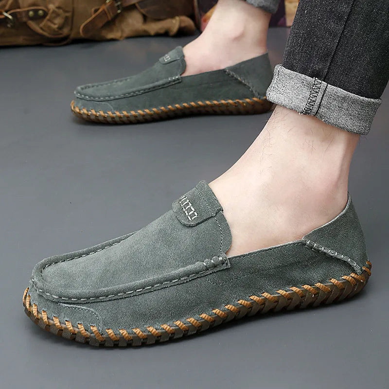 Alberto Genuine Suede Loafers