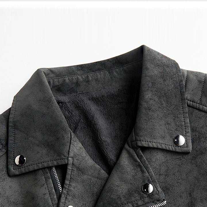 Grayson Leather Moto Jacket