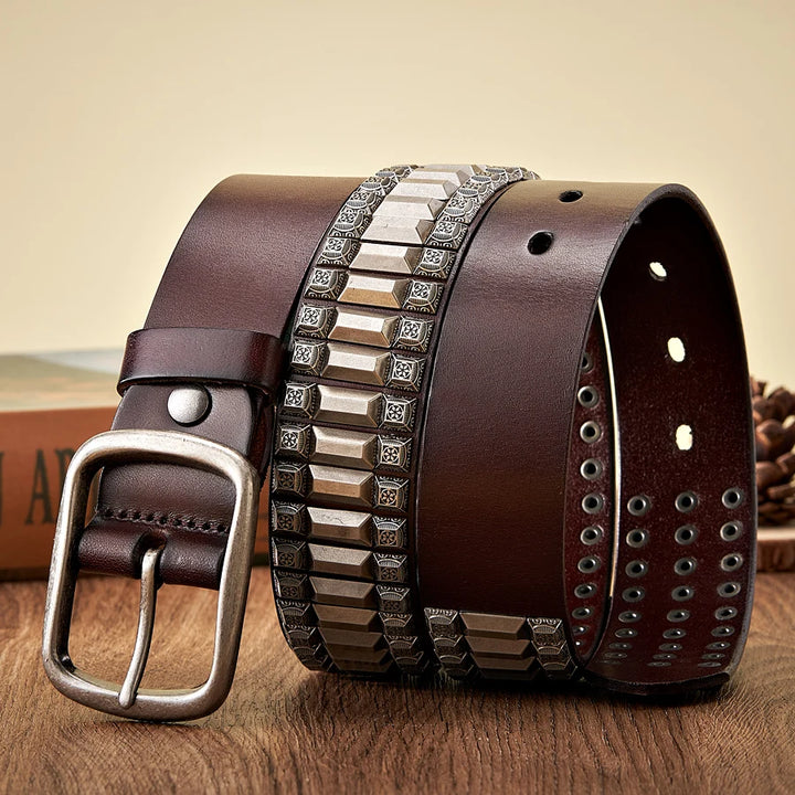 Motown Genuine Leather Belt