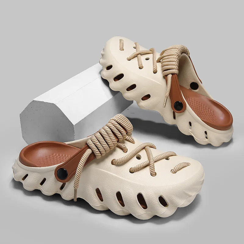 Ridge Laced Clogs