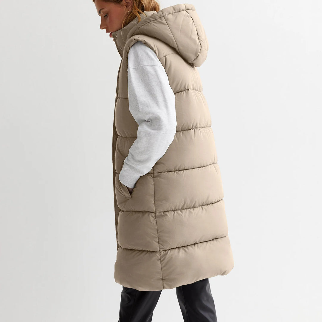 Astoria Sleeveless Hooded Parka