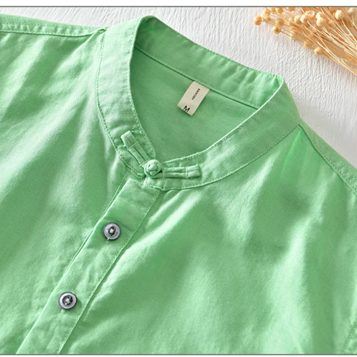 Horizon Cotton-Linen Shirt