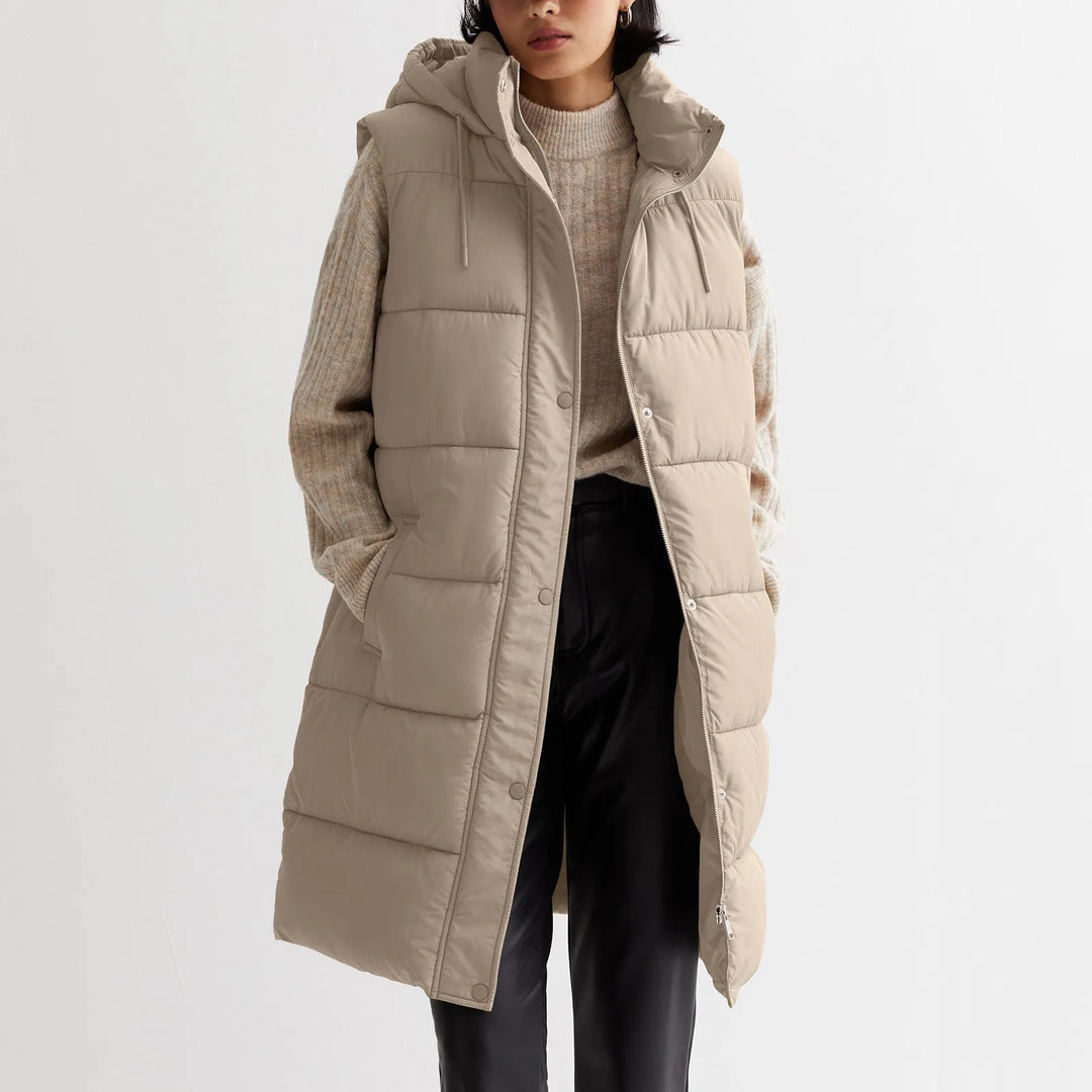 Astoria Sleeveless Hooded Parka