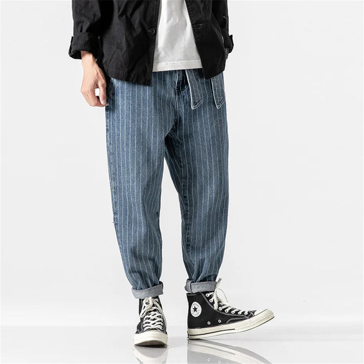 Rivertown Pinstripe Denim Pants