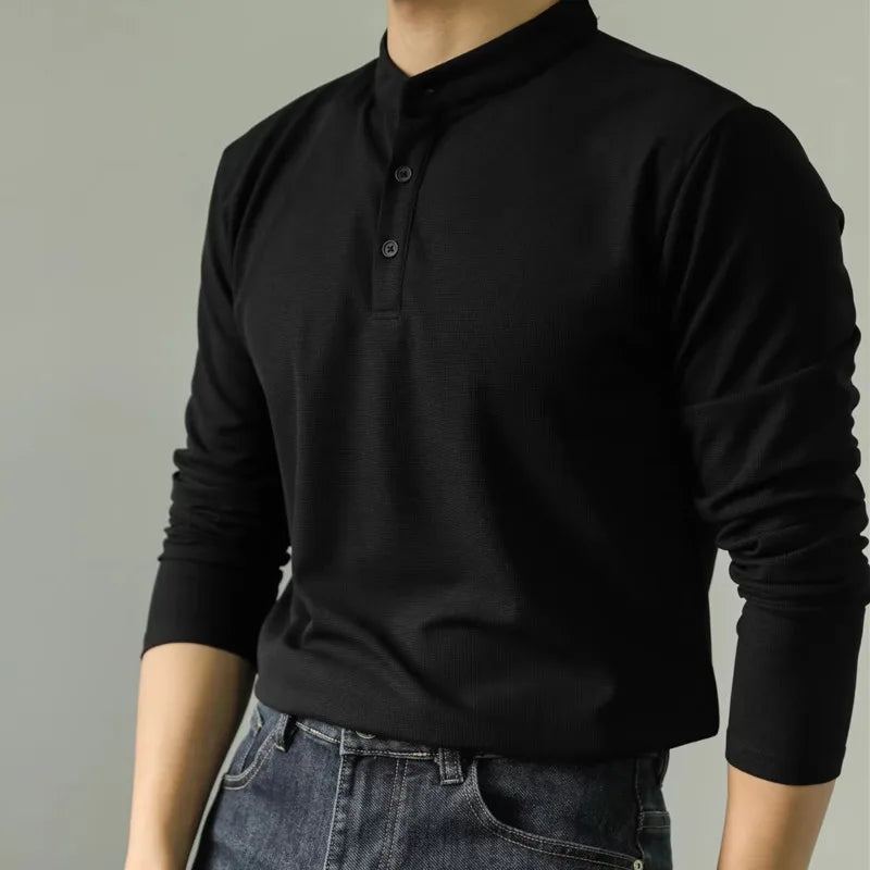 Amedeo Long-Sleeve Henley