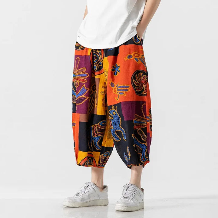 Fredo Patchwork Shorts