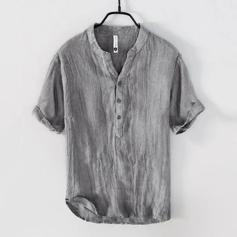 Cove Short Sleeve Linen Shirt