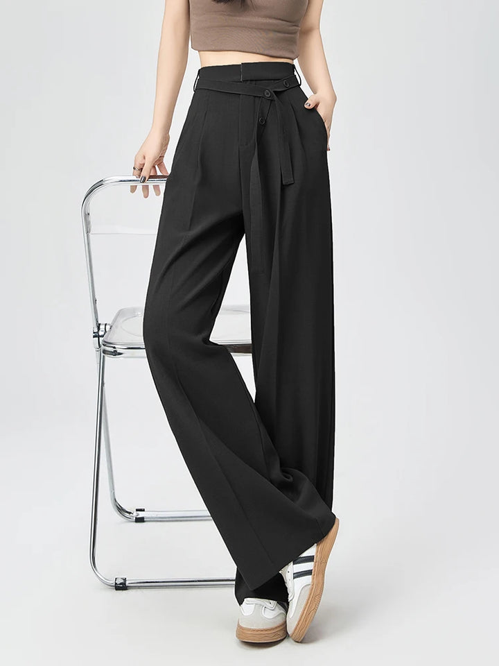 Avenue High-Waist Trousers