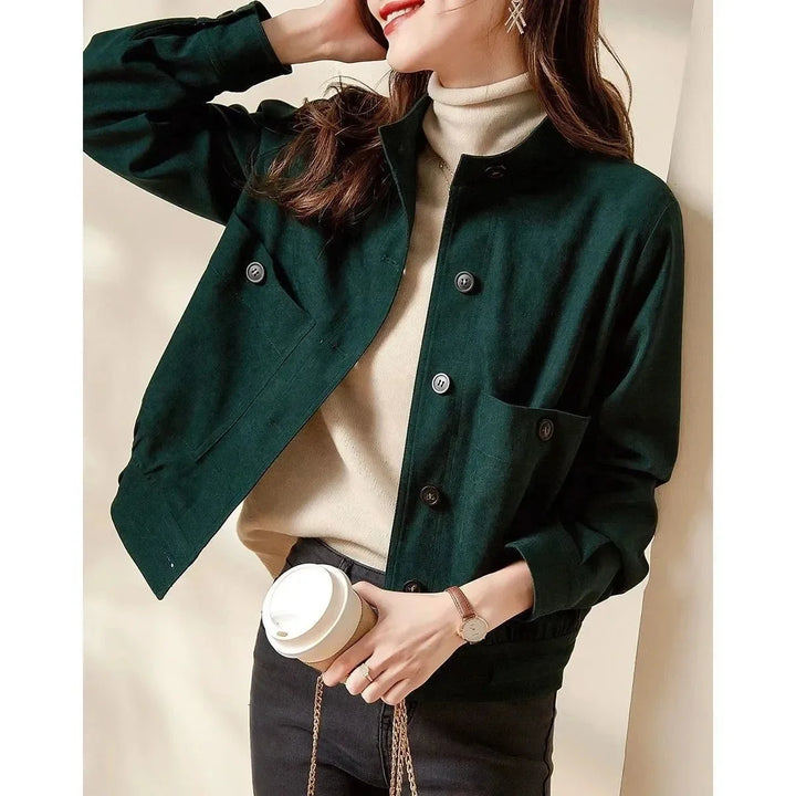 Ellery Velvet Button-Up Jacket