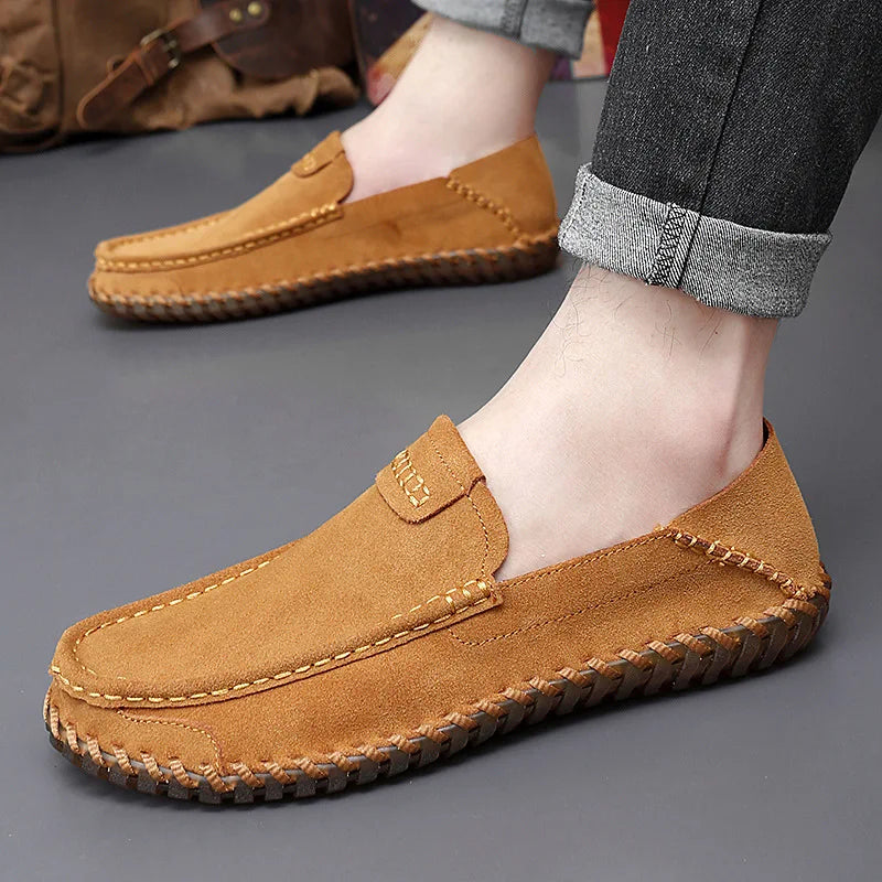 Alberto Genuine Suede Loafers