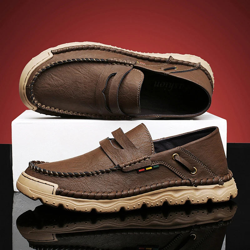Senna Genuine Leather Loafers