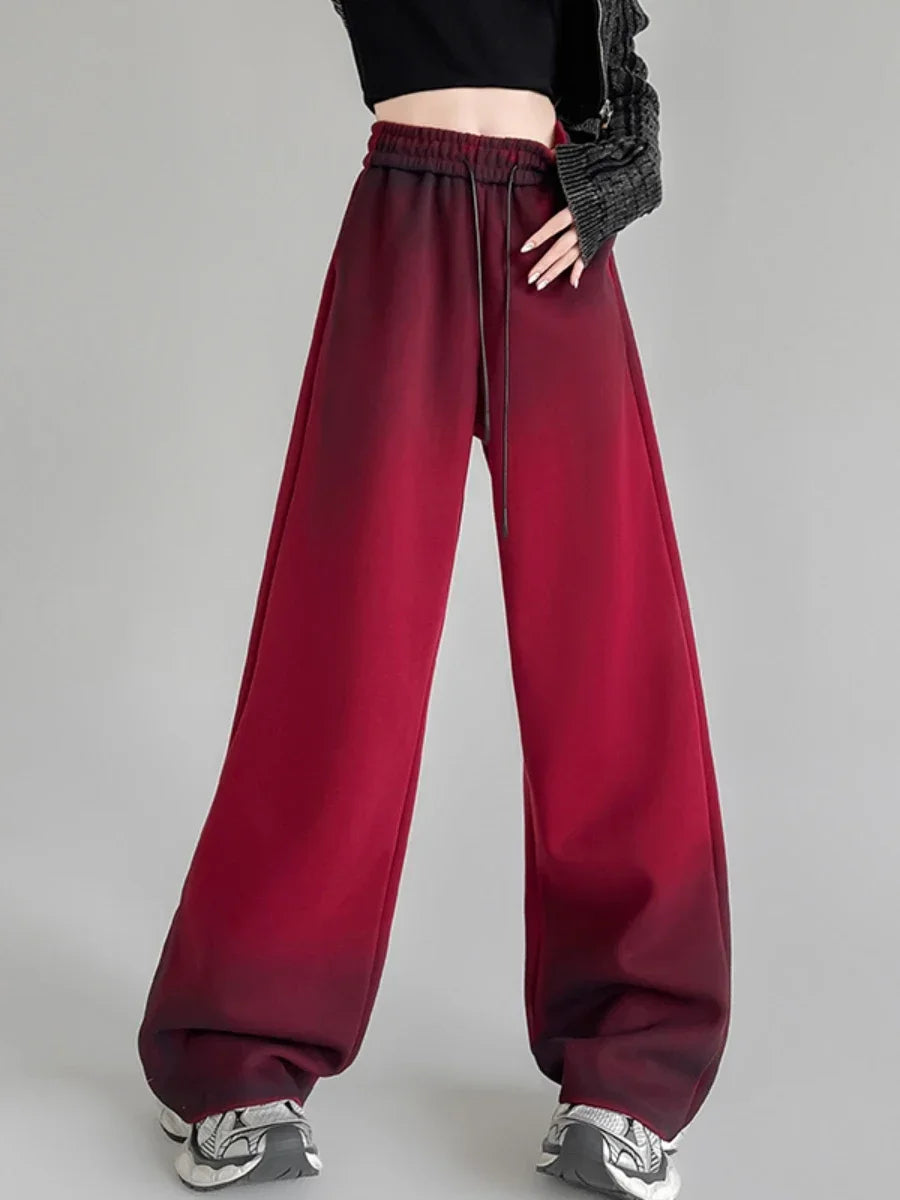 Scarlet Gradient Joggers