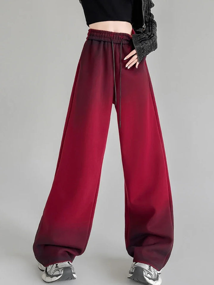 Scarlet Gradient Joggers