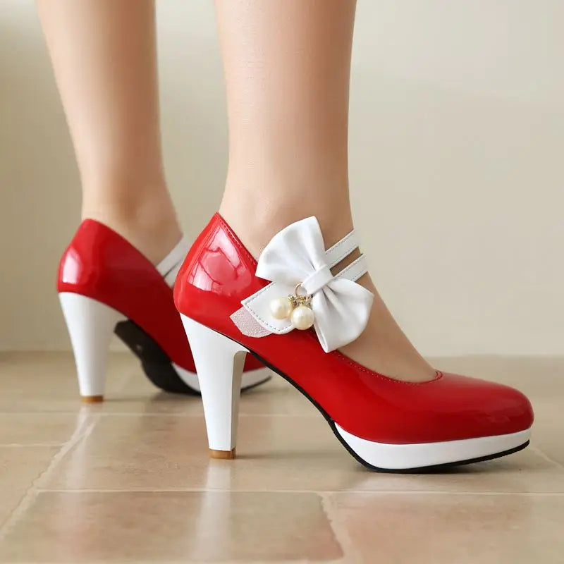 Amora Bow Heels