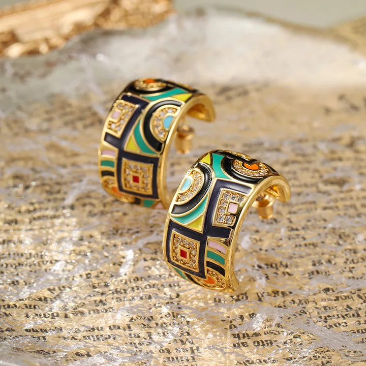 Aurora Mosaic Earrings