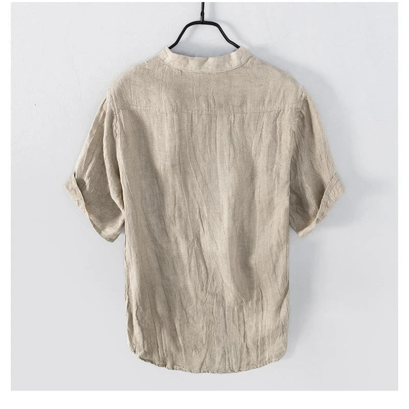 Cove Short Sleeve Linen Shirt