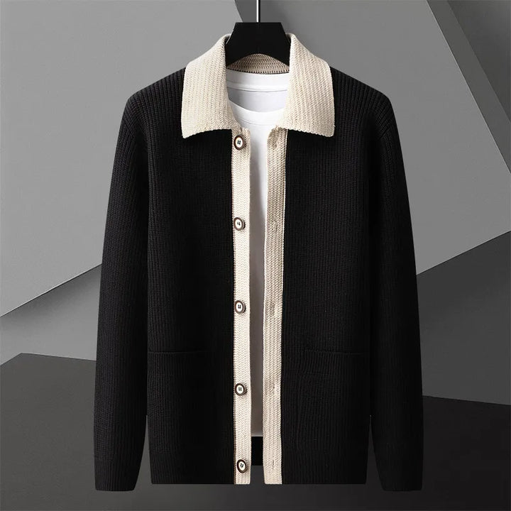 Jackson Two-Tone Cardigan