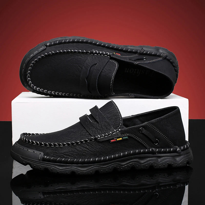 Senna Genuine Leather Loafers