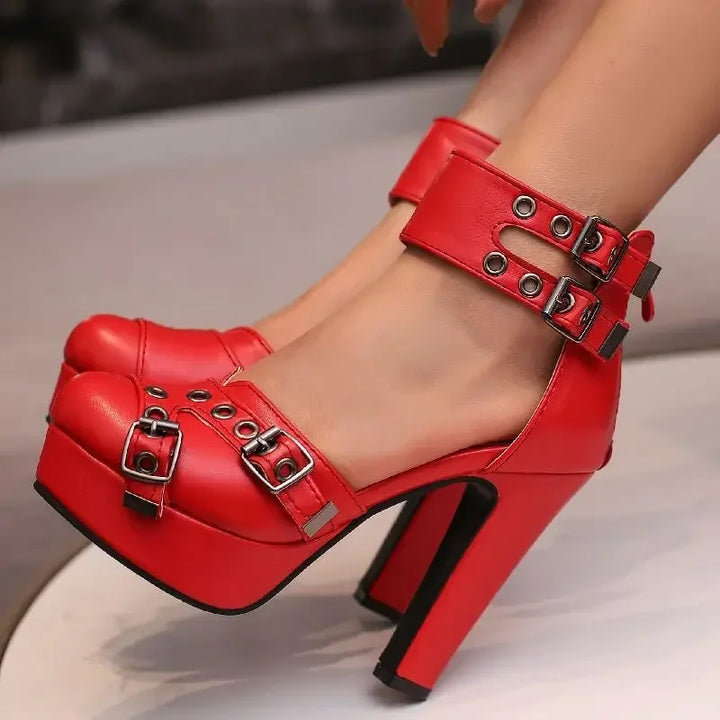 Ember Strap Heels