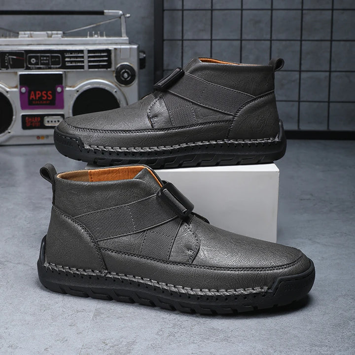 Redwood Genuine Leather Loafer Boots