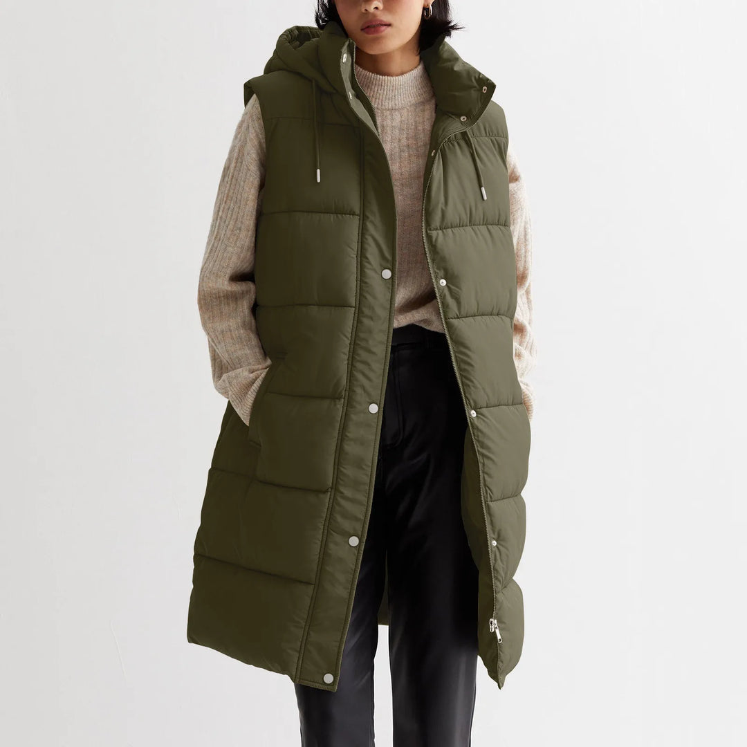 Astoria Sleeveless Hooded Parka
