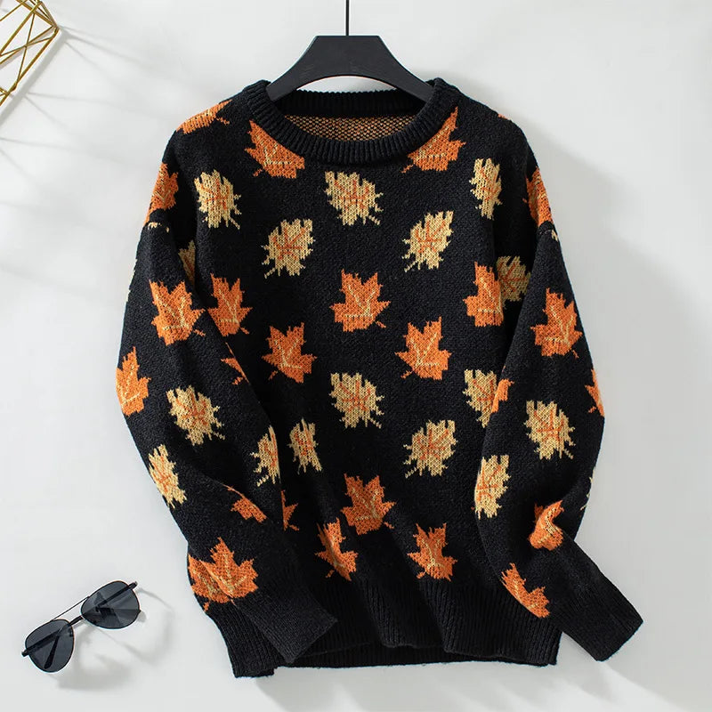 Angela Leaf Sweater