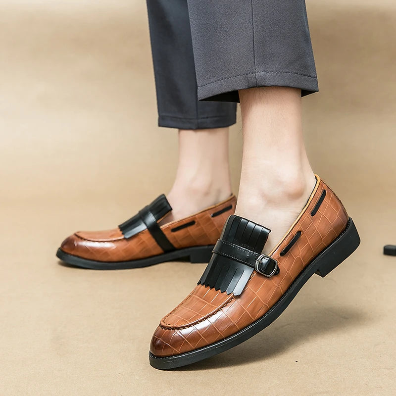 Caden Fringe Loafers